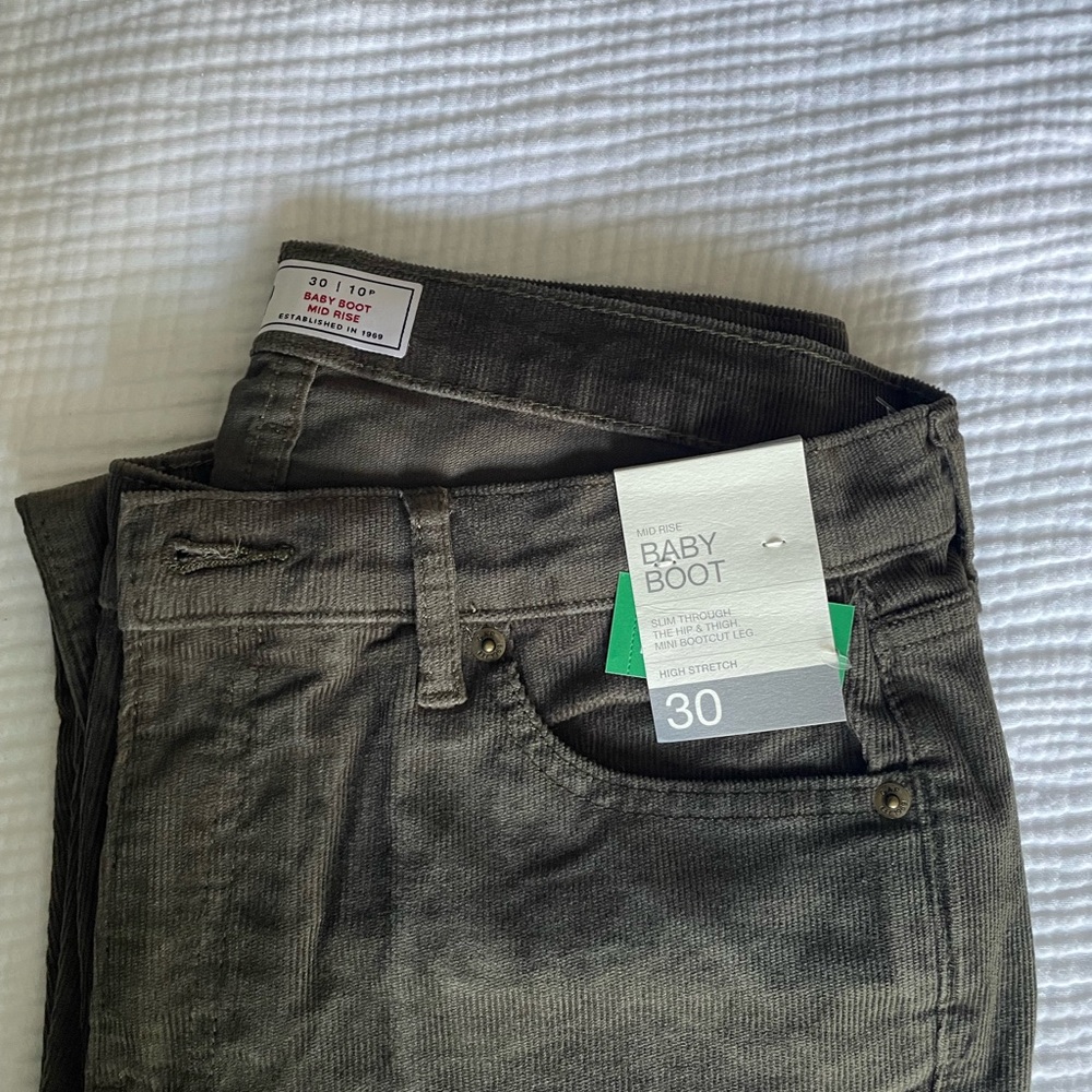 GAP Green Bootcut Jeans Classic Style